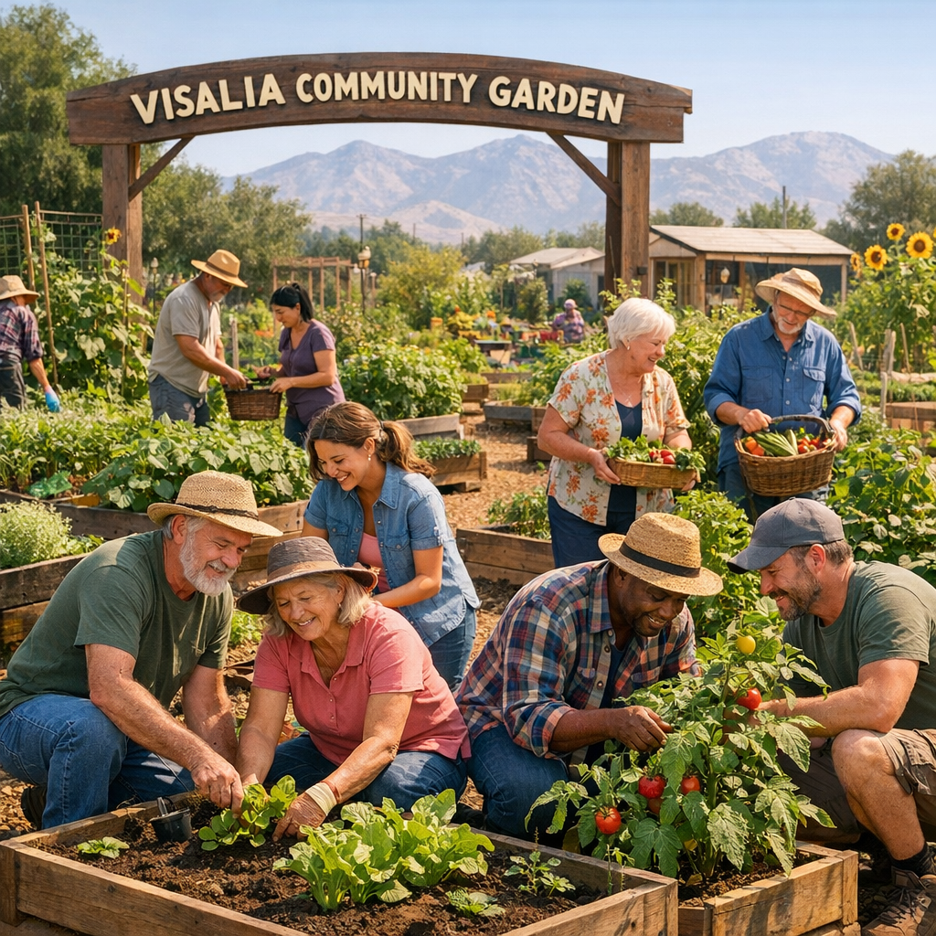 Voices of the Garden: How Community Gardens Grow More Than Produce in Visalia